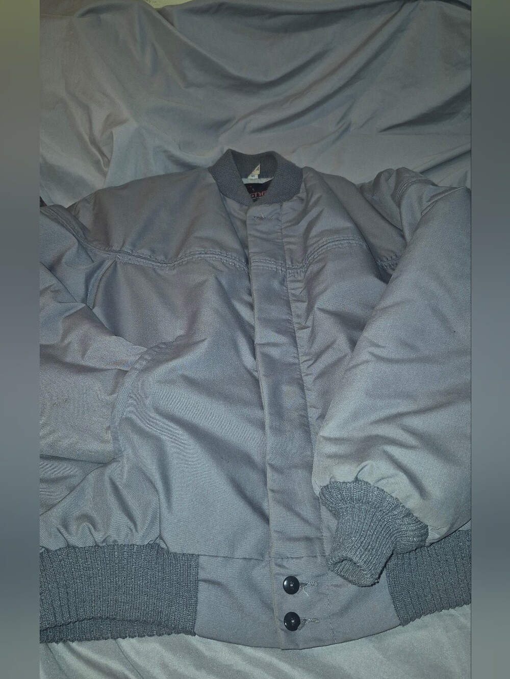Vintage Westwind Sportswear Gray Coat Mens Large
